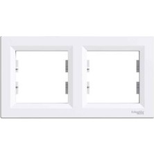 Schneider Electric EPH5800221 Asfora Ikili Çerçeve Yatay Beyaz