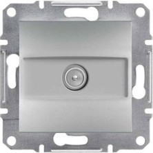 Schneider Electric EPH3200161 Asfora Alüminyum 1 Db Sonlu Çerçevesiz Tv Prizi