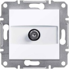 Schneider Electric Schenıder EPH3770121 Asfora Beyaz Çerçevesiz 1db Uydu Sat Priz