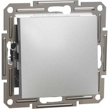 Schneider Electric EPH0700161 Asfora Alüminyum Çerçevesiz Liht Anahtar-Buton Priz