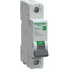 Schneider Electric EZ9F59140 Easy 9 Pro 1p 40A 10KA C Tipi Otomatik Sigorta