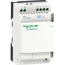 Schneider Electric ABL8MEM12020 12V Dc 240V Grş 24V Çkş Güç Kaynağı