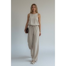 Strength Wear Bağlama Detaylı Keten Ikili Takım