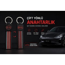YSN Sounds Byd Anahtarlık Çizgili , Byd Araç Anahtarlık - Byd Çift Yönlü Araba Anahtarlığı
