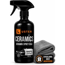 Luster Hızlı Cila Seramik Katkılı Parlak Su Itici Boya Koruma Caramıcs 500ML