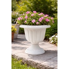 Empressco 19CM Efes Ayaklı Saksı Kupa Nergiz Saksı Antik Dekoratif Saksı AH178 - Fiyatı, Yorumları