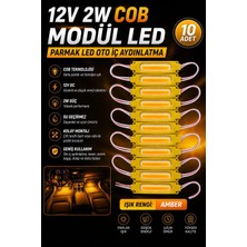 Kuzey Aksesuar 12V 2W Cob Modül LED Parmak LED Oto Iç Aydınlatma