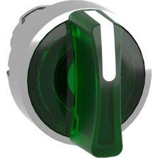 Schneider Electric ZB4BK1733 ZB4BK1733 Yeşil 3 Konum.yaylı Mandal Buton Kafası