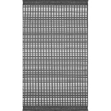 Nacario Cool Halı Lovely Koyu Gri Kilim Halı Çift Taraflı Makinede Yıkanabilir Mutfak Balkon Ba