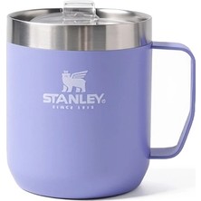 Stanley Classic Legendary Camp Mug Klasik Paslanmaz Çelik Termos Bardak 0,35 L Lila, Klasik Tasarım,