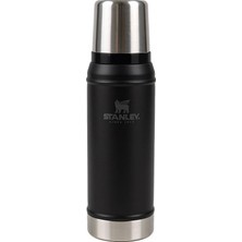 Stanley Classic Legendary Klasik Vakumlu Termos 0,75 L Siyah, Uzun Süre Sıcak/soğuk Tutar, Dayanıklı