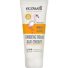 Nacario Ecowell Spf 50 Organik Bebek Güneş Kremi (110 G)