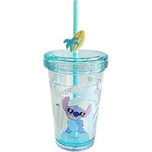 Nacario Mınıso Disney Lilo Stitch Koleksiyonu Plastik Bardak (320ML) (Dikiş)