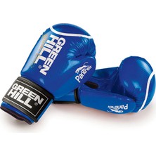 Green Hill Mavi Boks Eldiveni Panter Daire Desenli