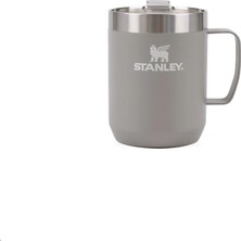 Stanley Classic Legendary Camp Mug Çelik Termos Bardak 0,23 L Gri, Klasik Tasarım, Sıcak Tutar, Kola