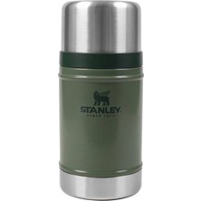 Stanley Classic Legendary Klasik Yemek Termosu 0,70 L Yeşil, Uzun Süre Sıcak/soğuk Tutar, Dayanıklı