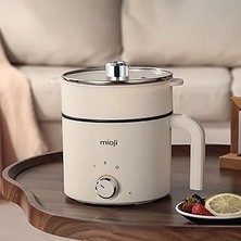 Nacario Mioji EP35 600W 1.8l Çok Fonksiyonlu Elektrikli Pişirici Beyaz