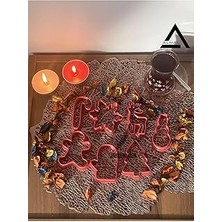 Nacario Yılbaşı Temalı Kurabiye Kalıbı Seti (7 Adet)