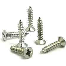 Cntma Klips, Menteşe, Ayak, Ağaç, Sunta Vidası 2,2X13 mm - Nikel 100 Adet