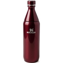 Stanley The All Day Slim Soğuk Su Termosu 0,60 L Bordo, Uzun Süre Sıcak/soğuk Tutar, Dayanıklı Çelik