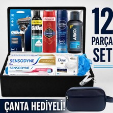 Gillette  Proglide Damat Bohçası Nişan Bohçası Erkek Bakım Seti Tıraş Bıçağı Damat Sandığı