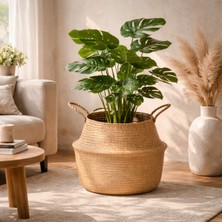 Empressco Ikeanatural Large Boy Katlanabilir Hasır Sepet / Saksılık 35X32CM - Fiyatı, Yorumları