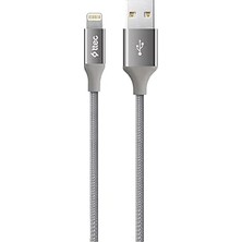 Nacario Ttec Alumicable iPhone ile Uyumlu Şarj Kablosu - Uzay Grisi (2DK16UG)