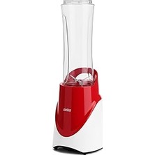 Nacario Sinbo SHB-7508 Kırmızı Shake Take One | 300W Taşınabilir Smoothie Blender | 570 ml Spor