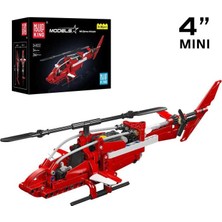 Mould King 24022 Mini Sparrow Helikopter Yapı Seti – 266 Parça (Mouldking)