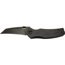 Solgern Sog Pinkerton 0689 Bk Siyah Kamp Çakı 18CM - Yarı Otomatik, Kemerlikli, Kutulu