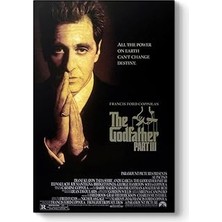 Nacario The Godfather Film Afişi Tablosu 30 x 45