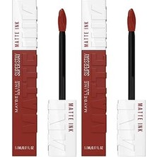 Nacario Maybelline New York Super Stay Matte Ink Likit Mat Ruj - 510 Charmer (2 Paketi)