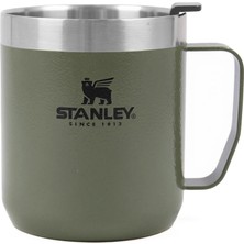 Stanley The Stay-Hot Camp Klasik Paslanmaz Çelik Termos Bardak 350 ml Yeşil, Klasik Tasarım, Sıcak T