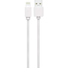 Nacario Lightning iPhone iPad Kablo 3A 1m Beyaz