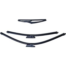Nacario Ön Cam Arka Cam Silecek Renault Megane 2 Hb Hatchback ile Uyumlu 2006-2009