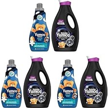 Nacario Yumoş Kolay Ütü Yumuşatıcı 1200 ml + Yumoş Sıvı Canlandırıcı Terapi Siyahlar 169