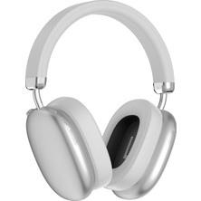 Wesdar K-283H Bluetooth Kulak Üstü Katlanabilir Taşıma Çantalı Kulaklık Gri , Kristal Ses Kalitesi,