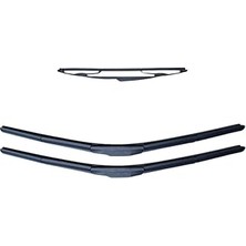 Nacario VASS41 Ön Cam Arka Cam Silecek Seti Peugeot 807 ile Uyumlu 2006-2013