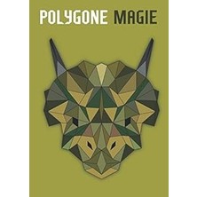 Nacario Polygone Magie: Das Etwas Andere Malbuch Mit 50 Tollen Polygonen Dinosauriern Zum Ausmalen U