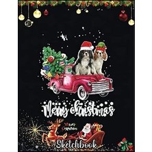 Nacario Independently Published Christmas Sketch Book: Cavalier King Charles Spaniel Christmas Ride