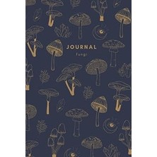 Nacario Blue Gold Mushroom Journal