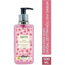 Nacario Agarta Doğal 500 ml Japon Kiraz Çiçeği Sıvı Sabun
