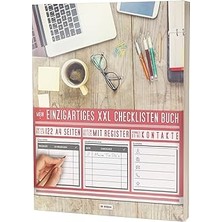 Nacario Mein Checklisten Buch / 122 Seiten, Register Uvm. / Jetzt Mit Datum, Priorität Und Platz F�