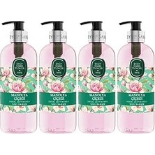 Nacario Eyüp Sabri Tuncer Doğal Zeytinyağlı Sıvı Sabun Manolya Çiçeği 500 ml x 4 Adet