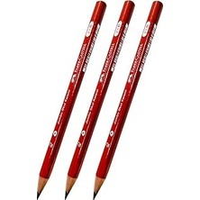 Rota Style Faber-Castell Nacario İlk Kalemim Jumbo Üçgen Kalemi Siyah 2.5 B 3 Adet Çok Renkli