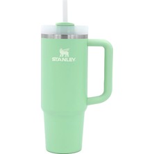 Stanley The Quencher .0 Flowstate Tumbler Termos 0,88 L Açık Yeşil, Uzun Süre Sıcak/soğuk Tutar, Day