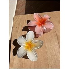 Nacario 2'li Lotus Çiçekli Mandallı Toka, Rosemarypembecicekler