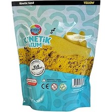 Nacario Sarı Kinetik Kum - 500 gr