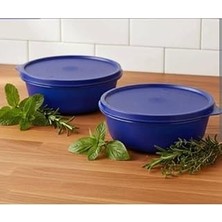 Nacario Tupperware 2 Adet 630 ml Şekerpare.