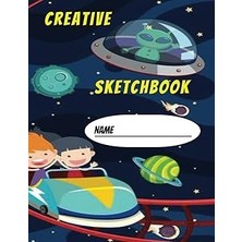 Nacario Sketchbook: Drawing Notebook With Rollercoster Drawing Book (Size 8.5 x 11) (Skecthbook)